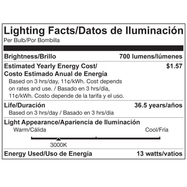 LED - PAR30 Long Neck - 13 Watt - 700 Lumens Image