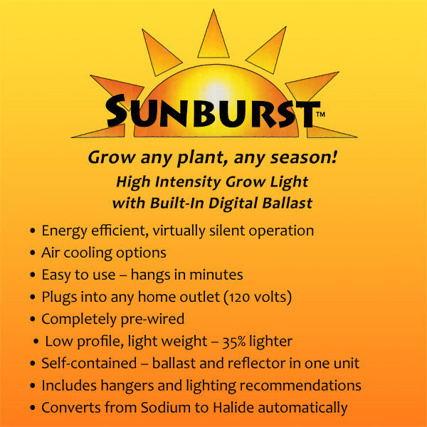 400 Watt - Digital Sunburst - Grow Light Reflector Kit Image