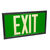 Single Face - Photoluminescent Exit Sign - Green Thumbnail