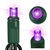 LED Mini Light Stringer - 25 ft. - (50) LEDs - Purple - 6 in. Bulb Spacing - Green Wire Thumbnail