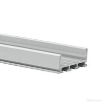 6.56 ft. Anodized Aluminum GIZA Drywall Channel - For LED Tape Light and Strip Light - Works with TEKNIK Extrusion Mount - Klus B5556L