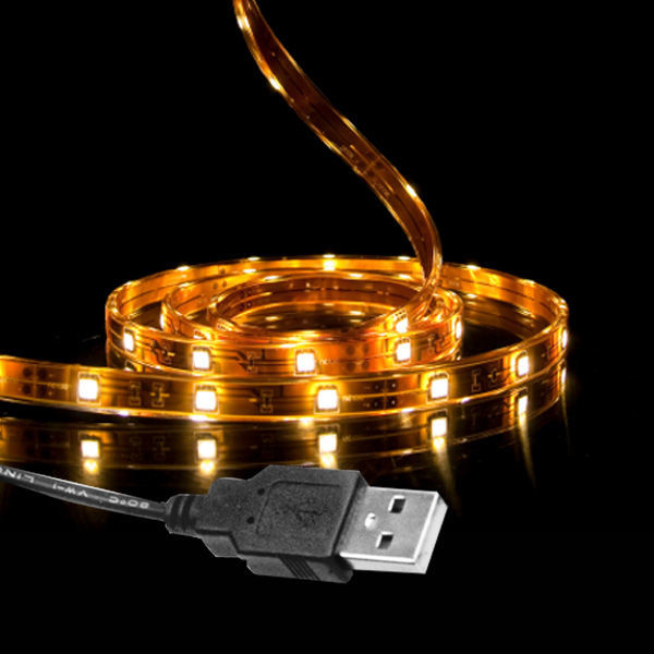 USB LED Tape Light - Warm White Image