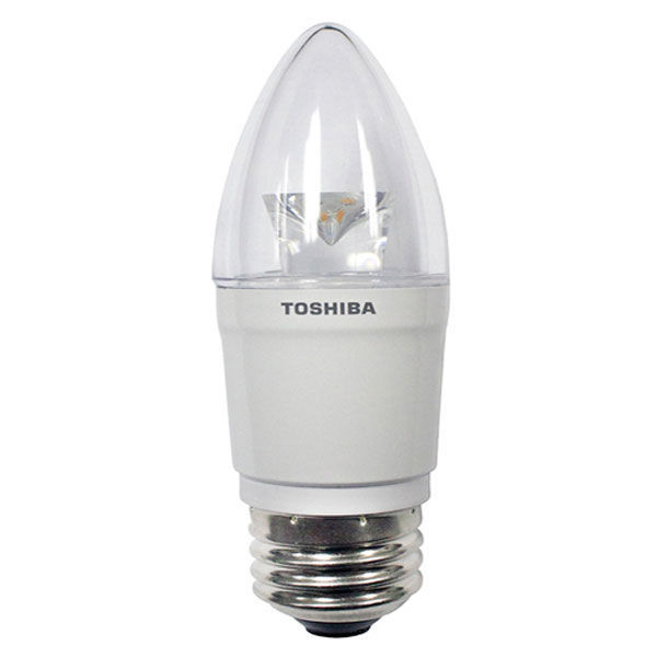 LED - 3.8 Watt - Clear Straight Tip Torpedo - 25 Watt Equal Image