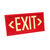 Double Face - Photoluminescent Exit Sign - Red Thumbnail