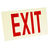 Single Face - Photoluminescent Exit Sign - Red Letter Thumbnail