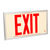 Single Face - Photoluminescent Exit Sign - Red Letters Thumbnail