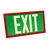 Double Face - Photoluminescent Exit Sign - Green Thumbnail