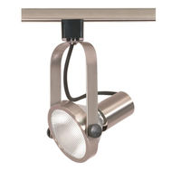 Track Light Fixture - Gimbal Ring - Brushed Nickel - Operates up to 75 Watt R/PAR30 - Halo Track Compatible - 120 Volt - Nuvo TH301