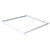 Luxor 8 in. Tempered Replacement Glass and Frame