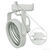 Nora NTL-220W - Gimbal Ring Low Voltage Track Fixture - White Thumbnail