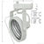 Nora NTL-220W - Gimbal Ring Low Voltage Track Fixture - White Thumbnail