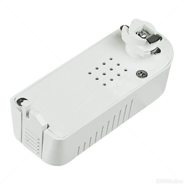 Nora NTL-220W - Gimbal Ring Low Voltage Track Fixture - White Image