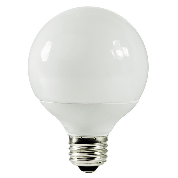G25 CFL - 14 Watt - 60W Equal - 4100K Cool White Image