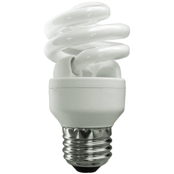 T2 Spiral CFL - 10 Watt - 40W Equal - 2700K Warm White Image
