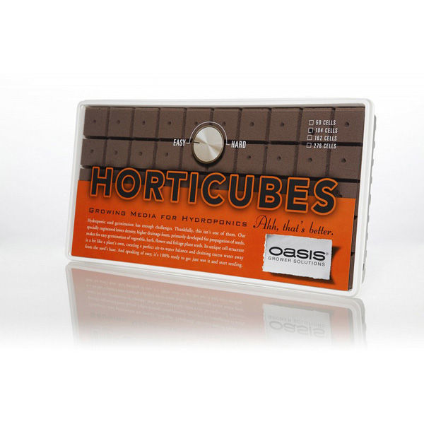Oasis HORTICUBES with Tray - 104 Cell Image