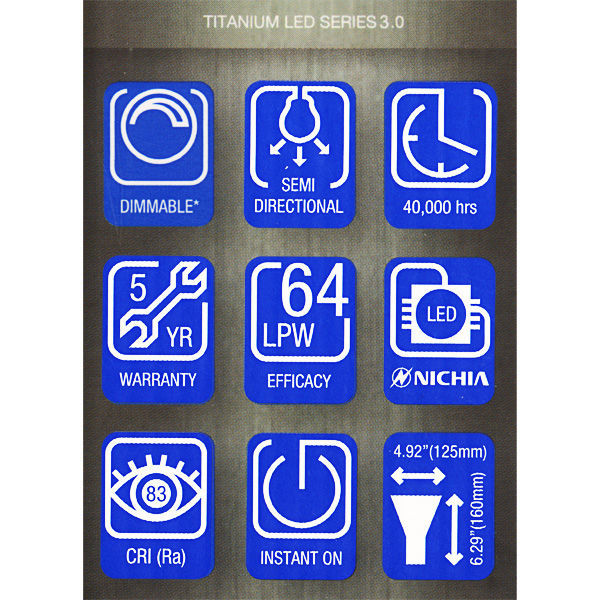 Green Creative 40608 - Dimmable LED - 10 Watt - R40 Image