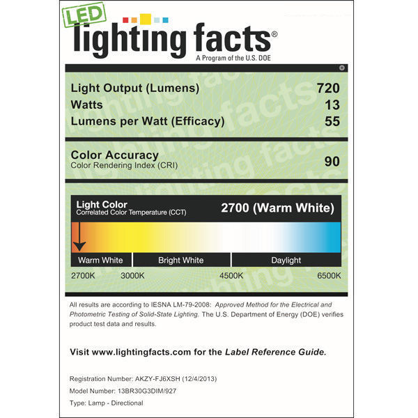 LED BR30 - 13 Watt - 700 Lumens Image