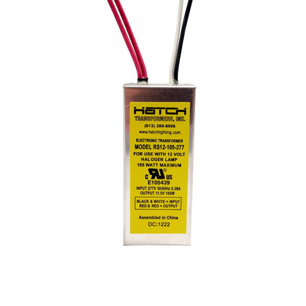Hatch RS12-105-277 - 105 Watt Max. - Electronic Low Voltage Transformer Image