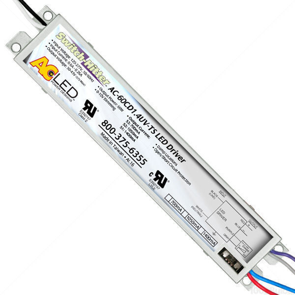 LED Driver - Dimmable - 30-60W - 700-1400mA Output Current Image