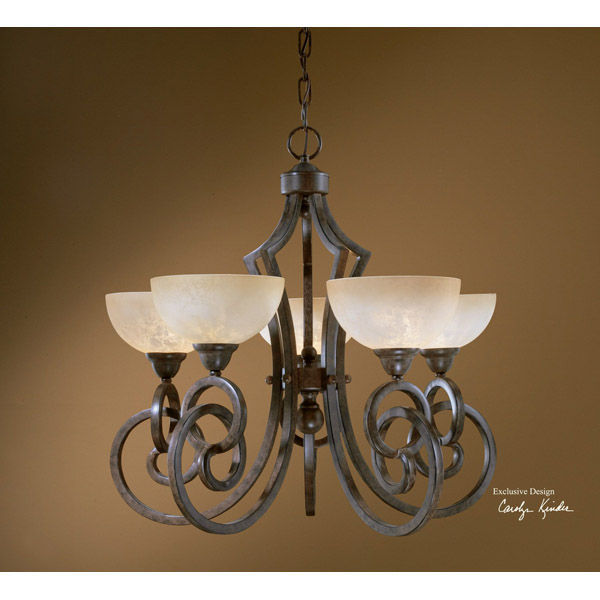 Uttermost 21083 - Scavo Glass Chandelier Image