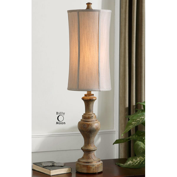 Uttermost 29541 - Wooden Buffet Lamp Image