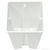 Plastic Planter - 6 in. Square x 6 in. Tall Container Thumbnail
