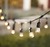 48 ft. Patio String Lights - Black Wire - 15 Sockets Thumbnail