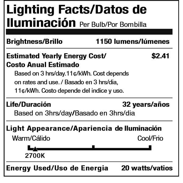LED - PAR38 - 20 Watt - 1150 Lumens Image