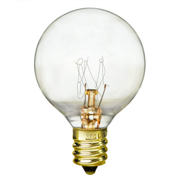 10 Watt - G12 Globe - Clear Image