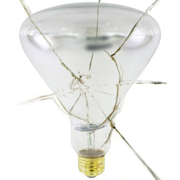 Shatter Resistant - 250 Watt - R40 - IR Heat Lamp Image