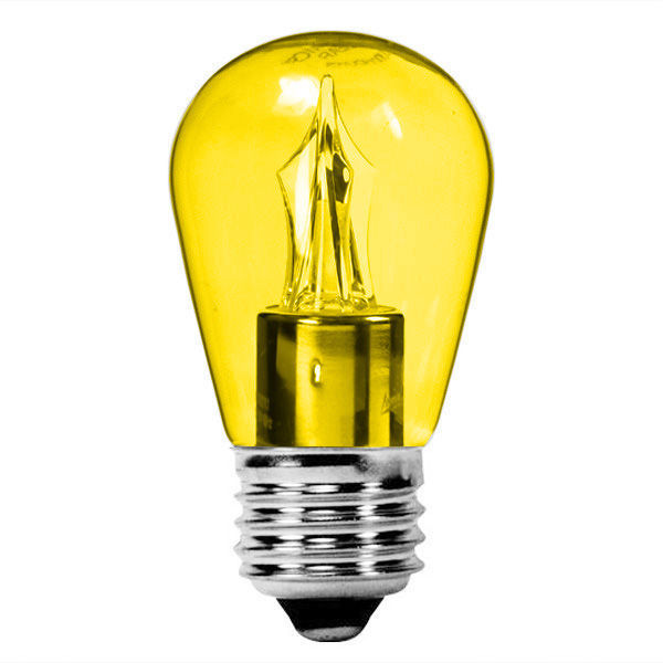 2 Watt - Dimmable LED - S14 - Yellow Image