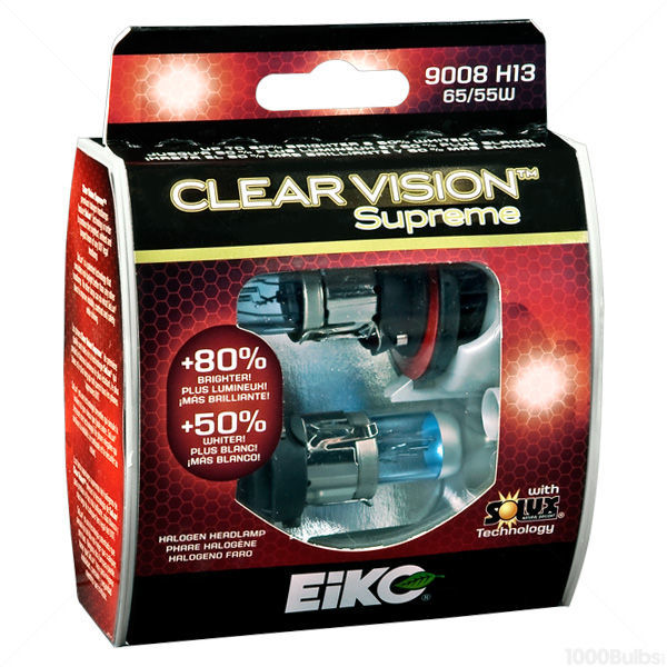 (2 Pack) - 9008 Headlight - ClearVision Supreme - 65/55 Watt - 4100K - T5 Image