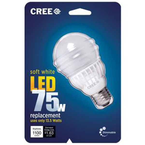 Dimmable LED - 13.5 Watt - A19 - Omni-Directional - 75 Watt Equal Image