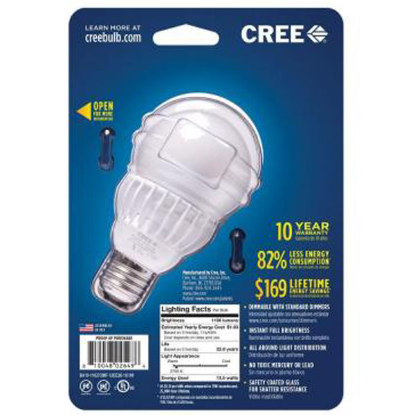 Dimmable LED - 13.5 Watt - A19 - Omni-Directional - 75 Watt Equal Image