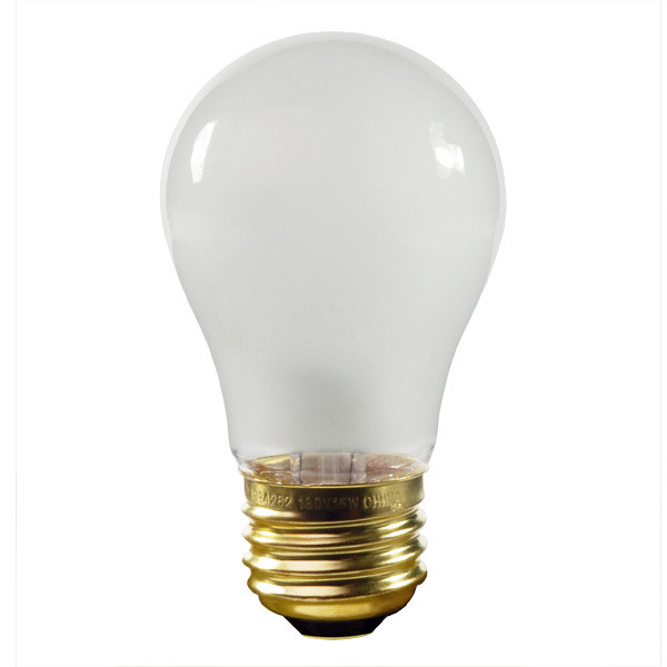 60 Watt - A15 - Frost - Appliance Bulb Image