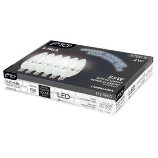 LED Chandelier Bulb - 4W - 200 Lumens Image