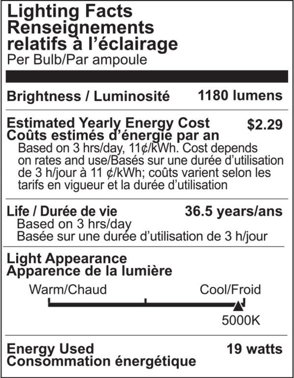 Lighting Science LS38120WECWNFL120 - Dimmable LED - 19 Watt - PAR38 Image