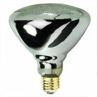 100 Watt - BR38 Incandescent Light Bulb - Clear - Medium Base - 130 Volt - PLT Solutions - IN-100BR38FL