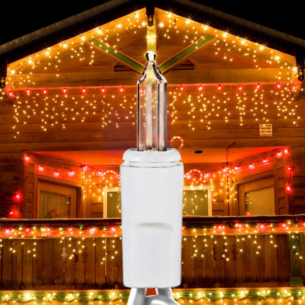18 ft. Icicle Stringer - (300) Mini Lights - CLEAR Image