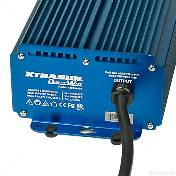 600 Watt - Xtrasun Digital Ballast - Powers Multiple Wattages Image