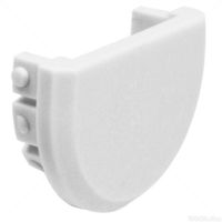Kompensa L End Cap - For G-L Covers and LIPOD AND LOKOM Extrusions - KLUS 24015