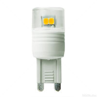 200 Lumens - 3000 Kelvin - LED G9 Base - 2.5 Watt - 10 Watt Equal - Halogen Match - 120 Volt - PLT G9-2010E