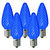 25 Pack - C9 - LED - Blue - Faceted Finish Thumbnail