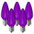 25 Pack - C9 - LED - Purple - Faceted Finish Thumbnail