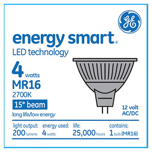 4 Watt - LED - MR16 - 20 Watt Equal Image