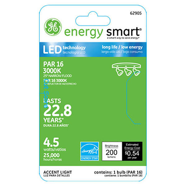 GE 62905 - LED - 4.5 Watt - PAR16 Image