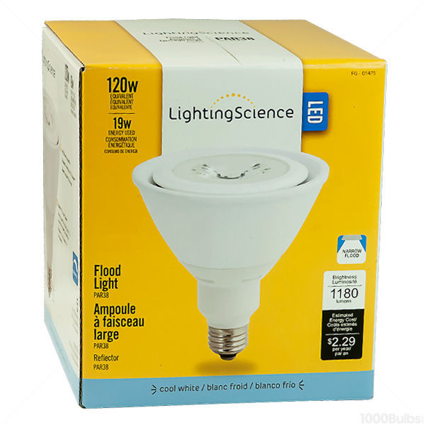 Lighting Science LS38120WECWNFL120 - Dimmable LED - 19 Watt - PAR38 Image