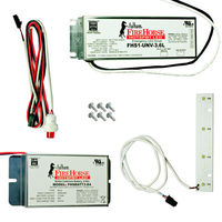 LED Emergency Backup Lighting Kit - 4 Watt - 500 Lumens - 200 min. Operation - 120-277 Volt - Includes LED Array Module, Driver, and Battery Pack - For T5, T8, T12 Troffer Retrofit - Fulham FHSKITT04LND