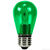 2 Watt - Dimmable LED - S14 - Green Thumbnail