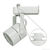 Nora NTL-203W - Cylinder Low Voltage Track Fixture - White Thumbnail